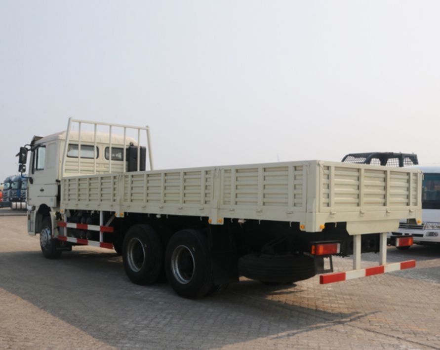 Shakman F3000 camion 6x4 340 chevaux Euro II Blanc 10 roues camion