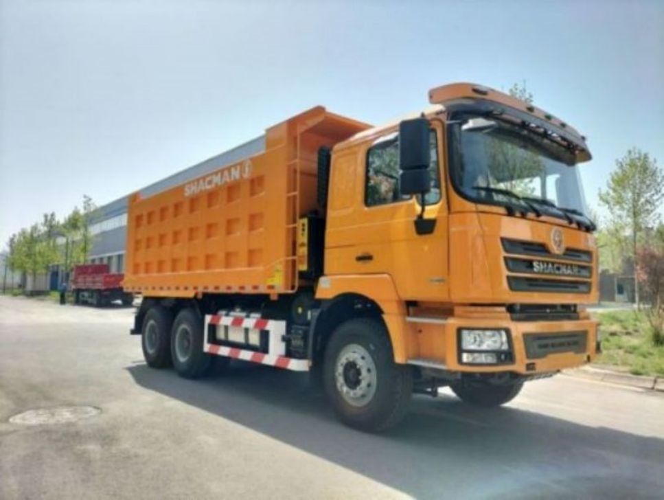 10 roues SHACMAN F3000 TIPPER Truck 6x4 375 EuroV Jaune avec 24 mois de garantie