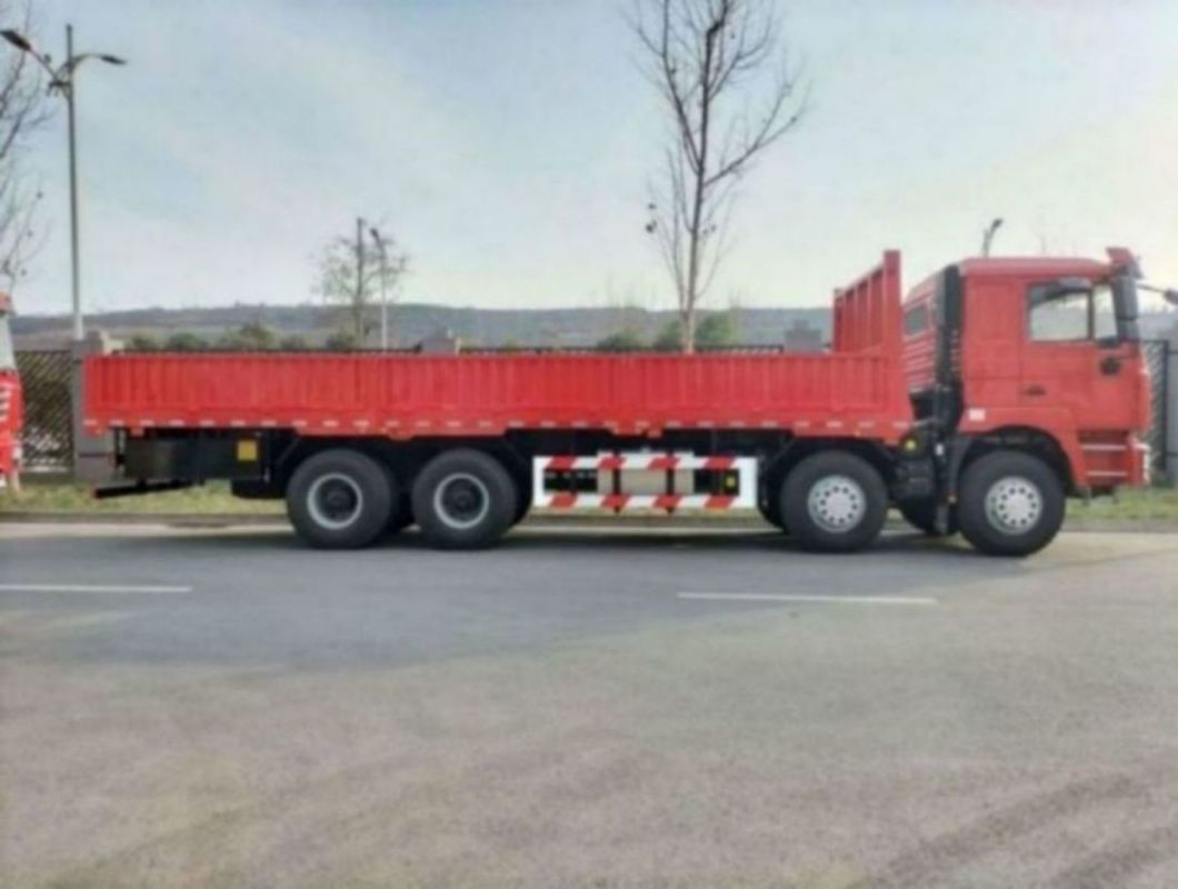 SHACMAN F3000 camion 8x4 430hp camion rouge pour le transport composite