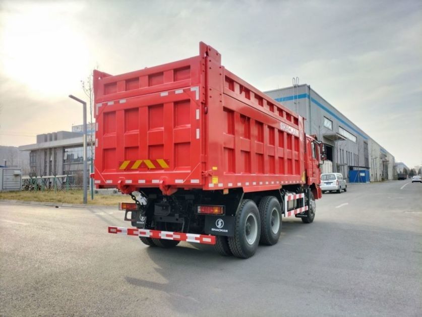 SHACMAN F3000 camion de décharge à bascule 6x4 WP10.380hp EuroII rouge 10 pneus avec 5175mm