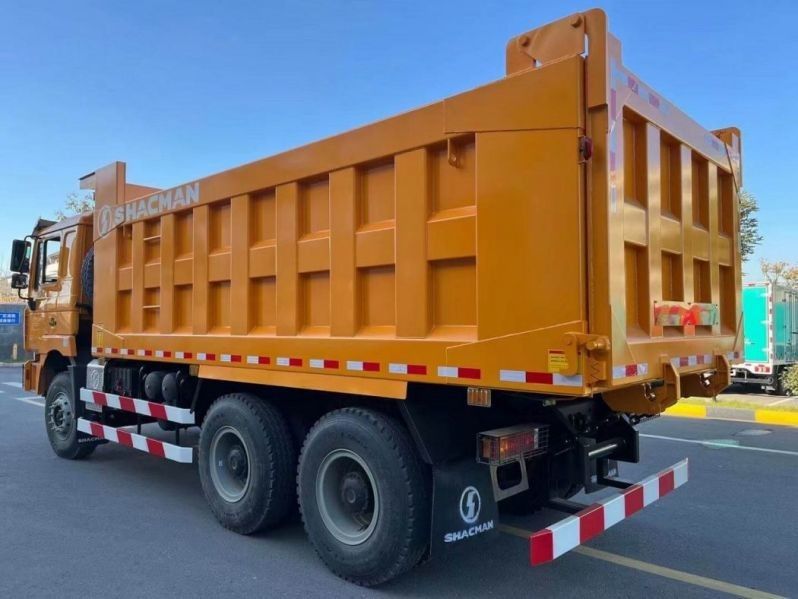SHACMAN Export déchargeur de décharge F3000 6x4 380 EuroII Jaune Expérience de conduite luxueuse