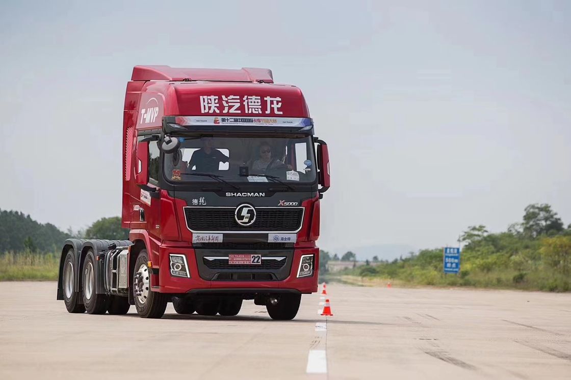 WP12.460E50 Moteur et filtre à air ordinaire équipé de la tête de tracteur SHACMAN X5000 6x4 460HP EuroV Roux Truck tête de tracteur