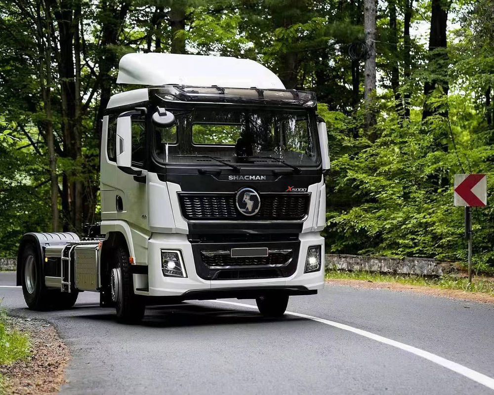 Carburant - Tracteur routier SHACMAN X5000 4x2 430CV EuroV avec réservoir de carburant de 400L et suspension à ressorts à lames multicouches