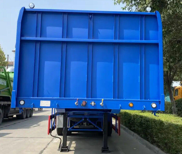 CIMC 4 essieux semi-remorque à plat avec paroi latérale de 1000 mm