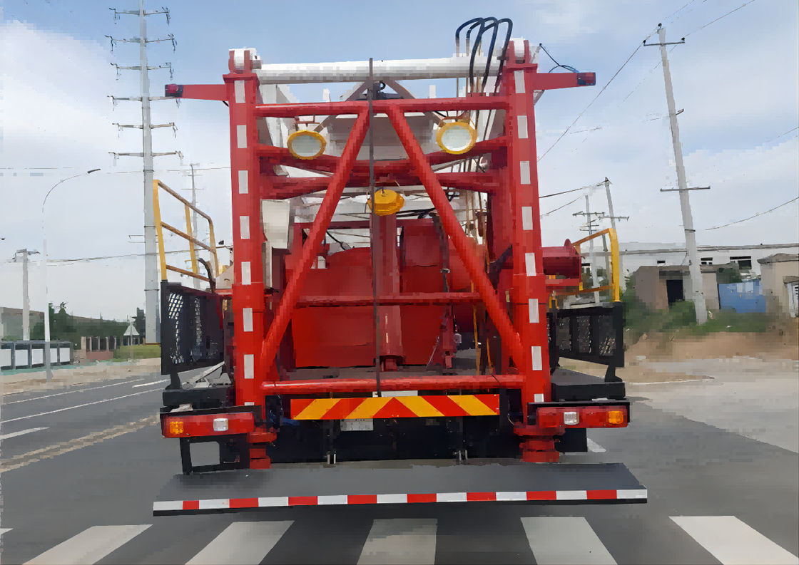 Vélos de forage pétrolier SHACMAN H3000 6x4 380HP EuroII Blanc 50Ton Vélos de déplacement de plateforme pétrolière
