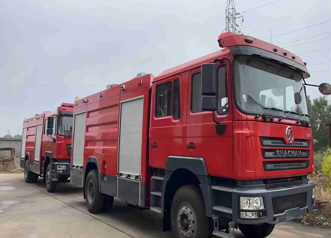 Camions spéciaux SHACMAN F3000 6x4 300HP 50T camion de sauvetage incendie avec WEICHAI WP10.300E22 moteur et FAST RTD-11509C boîte de vitesses
