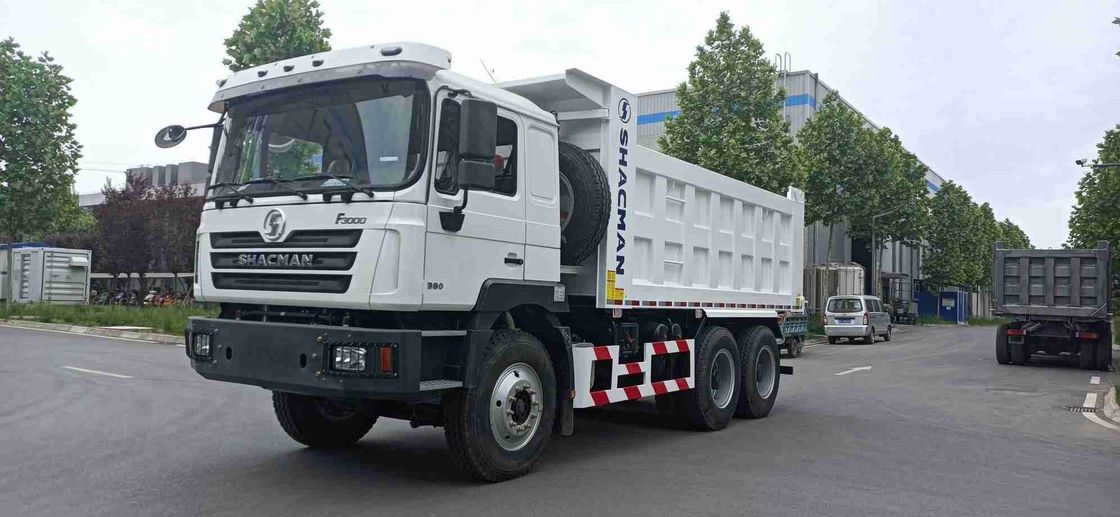 SHACMAN 3 axes camions à décharge lourds F3000 6x4 430HP EuroII 25 tonnes camions à décharge à trois axes