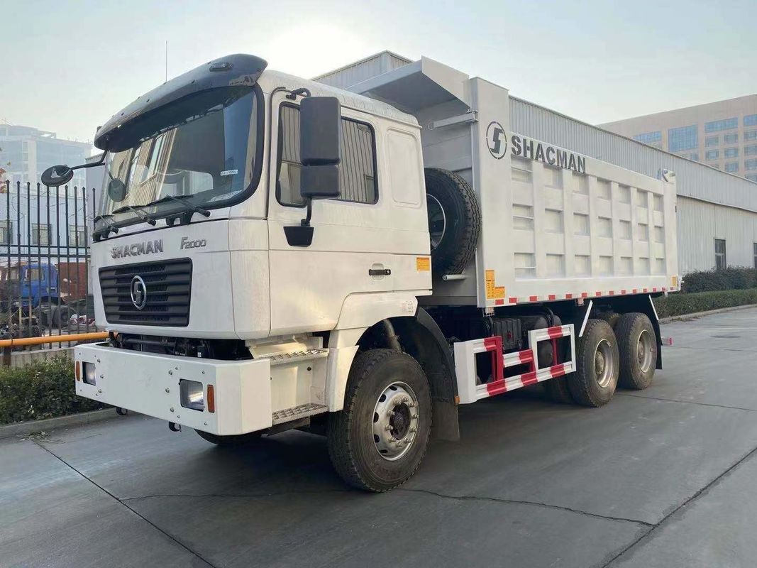 10 roues à bascule camion F2000 conduite à gauche 6x4 camion à décharge moteur diesel SHACMAN WP10.290E32