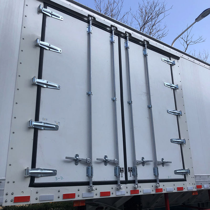 CIMC Type de fourgonnette Semi-remorque à boîte 3 axle Voiture à pieds sec Container Semi-remorque
