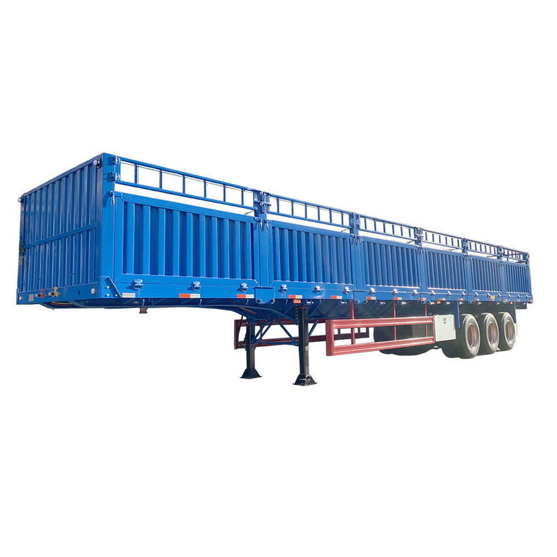 CIMC 3 essieux camion clôture de chargement 60 tonnes semi-remorque avec conteneur de verrouillage