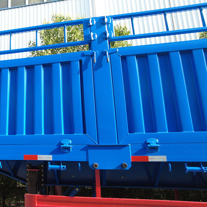 CIMC 3 essieux camion clôture de chargement 60 tonnes semi-remorque avec conteneur de verrouillage