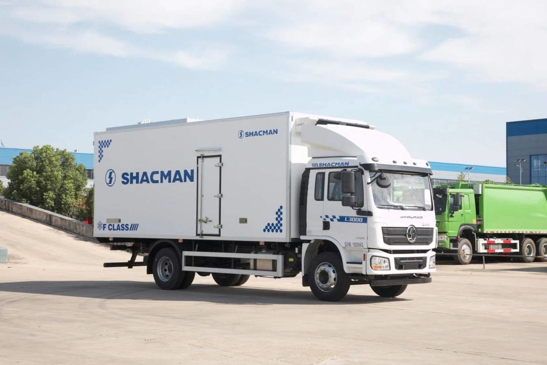 SHACMAN L3000 camion de chargement 4x2 340 chevaux camion de 290 chevaux Euro II blanc 6 roues camion de chargement