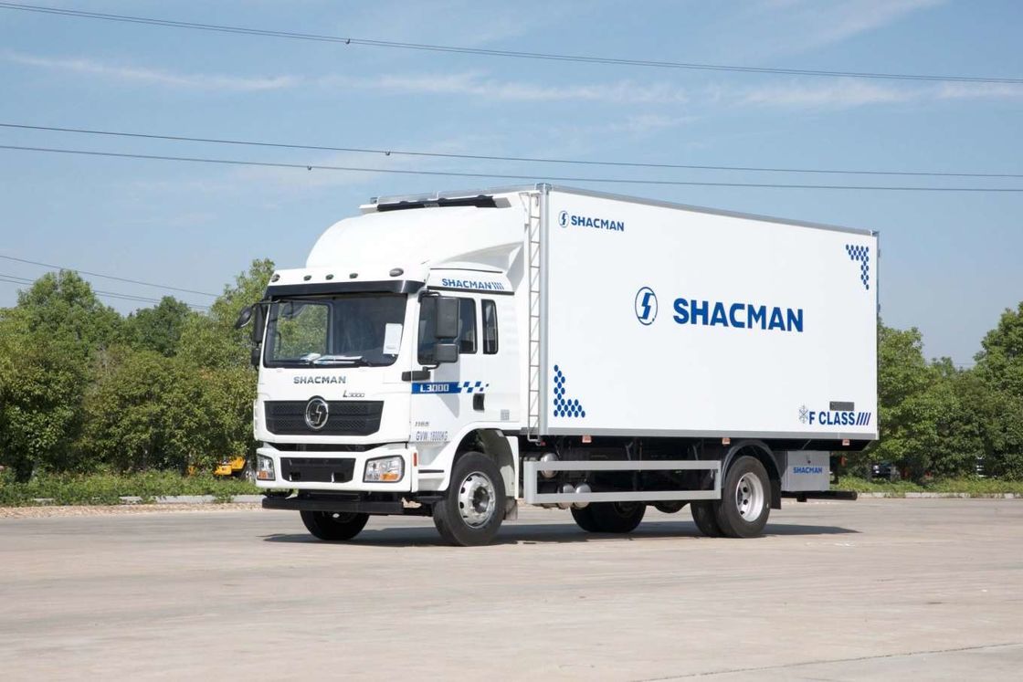 SHACMAN L3000 camion de chargement 4x2 340 chevaux camion de 290 chevaux Euro II blanc 6 roues camion de chargement
