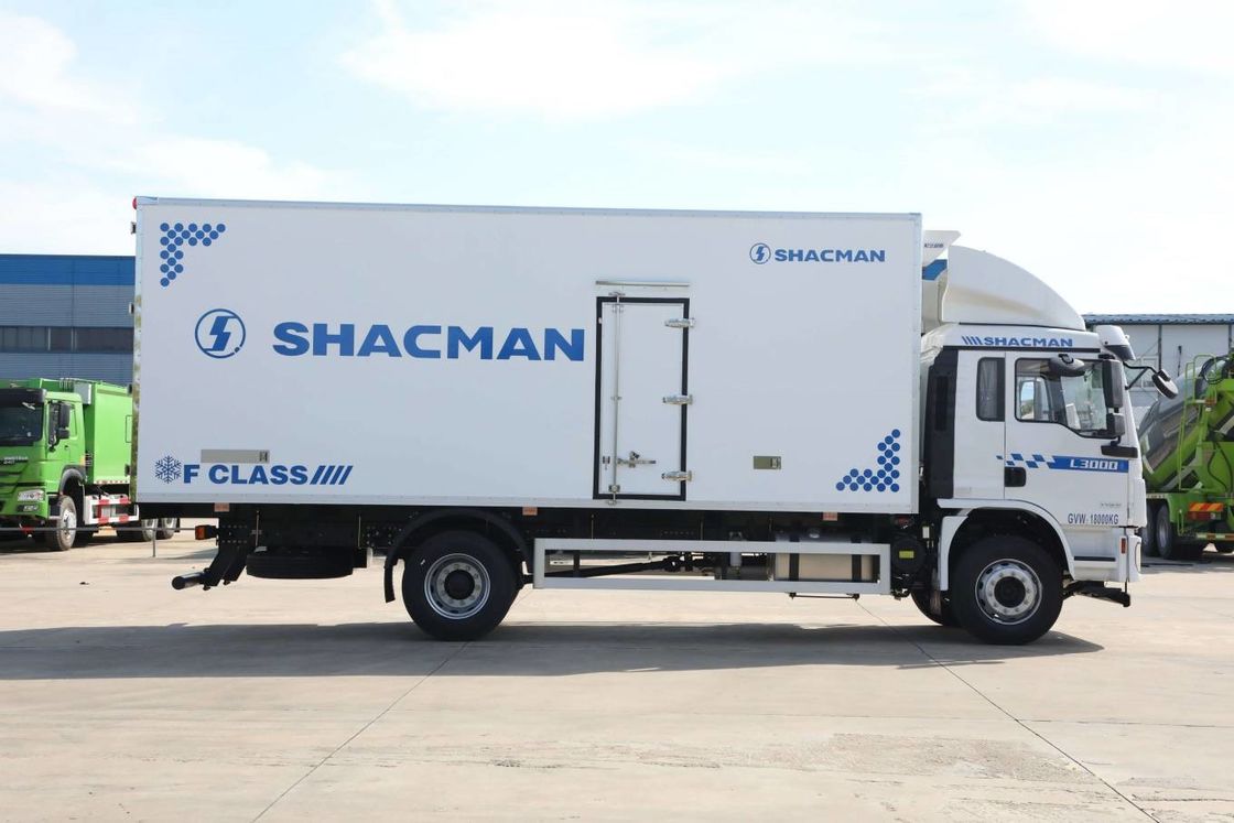 SHACMAN L3000 camion de chargement 4x2 340 chevaux camion de 290 chevaux Euro II blanc 6 roues camion de chargement