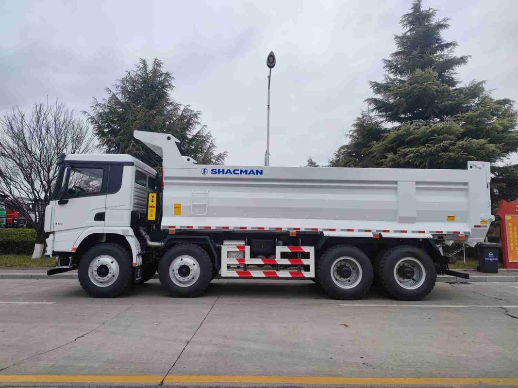 Vente directe d'usine de 450 chevaux Shacman X3000 8*4 camion à bascule Nouveau camion à 12 roues