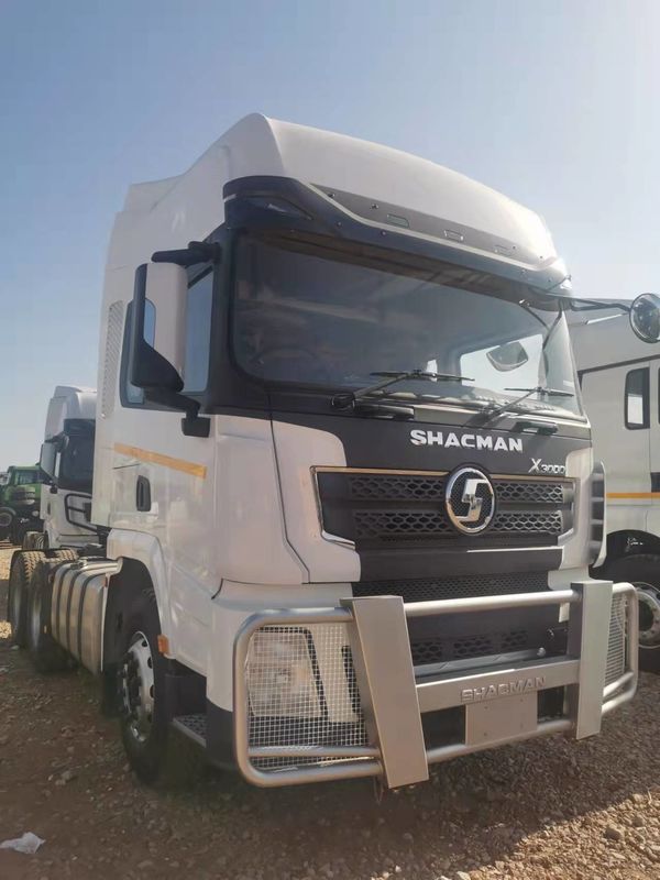 Tête de tracteur Euro 3 10 roues SHACMAN 450 ch X3000 6*4 Tracteur camion utilisé Transport Construction