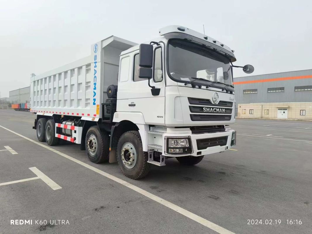 Vente directe d'usine de 450 chevaux Shacman X3000 8*4 camion à bascule Nouveau camion à 12 roues
