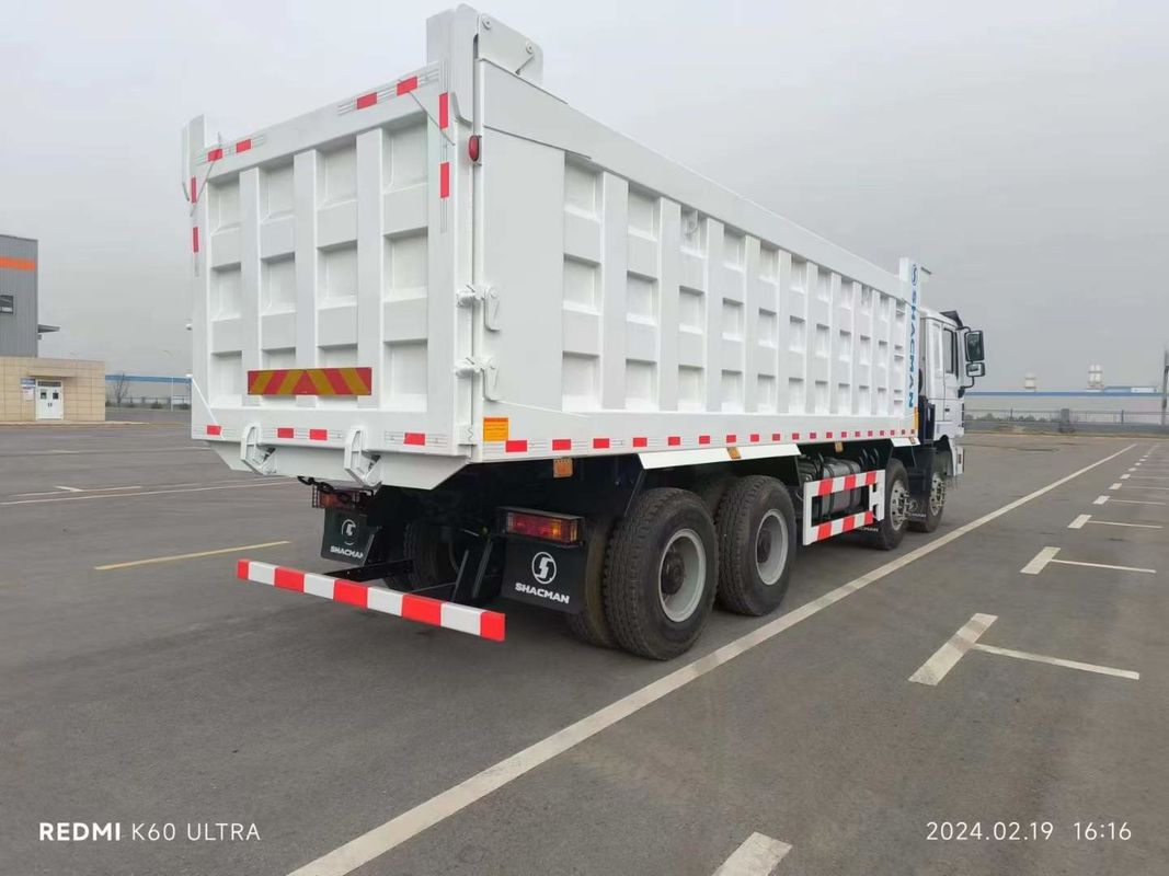 Vente directe d'usine de 450 chevaux Shacman X3000 8*4 camion à bascule Nouveau camion à 12 roues