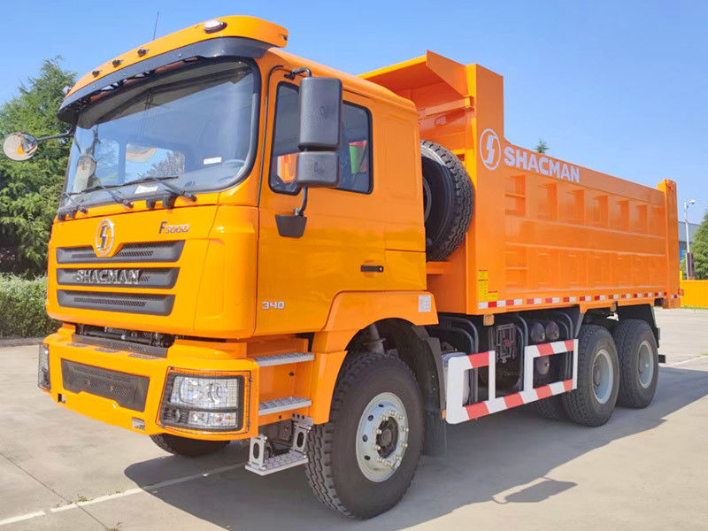 Camion de décharge de 20 mètres cubes, capacité de carrosserie de décharge et équipement de sécurité de pointe, système d'atténuation des collisions inclus