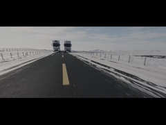 SHACMAN F3000 6x4 CNG Dump Truck 10JSD180 QH50 Transmission en spline 340 Chevaux / 430 Chevaux 12.00R20 pneus